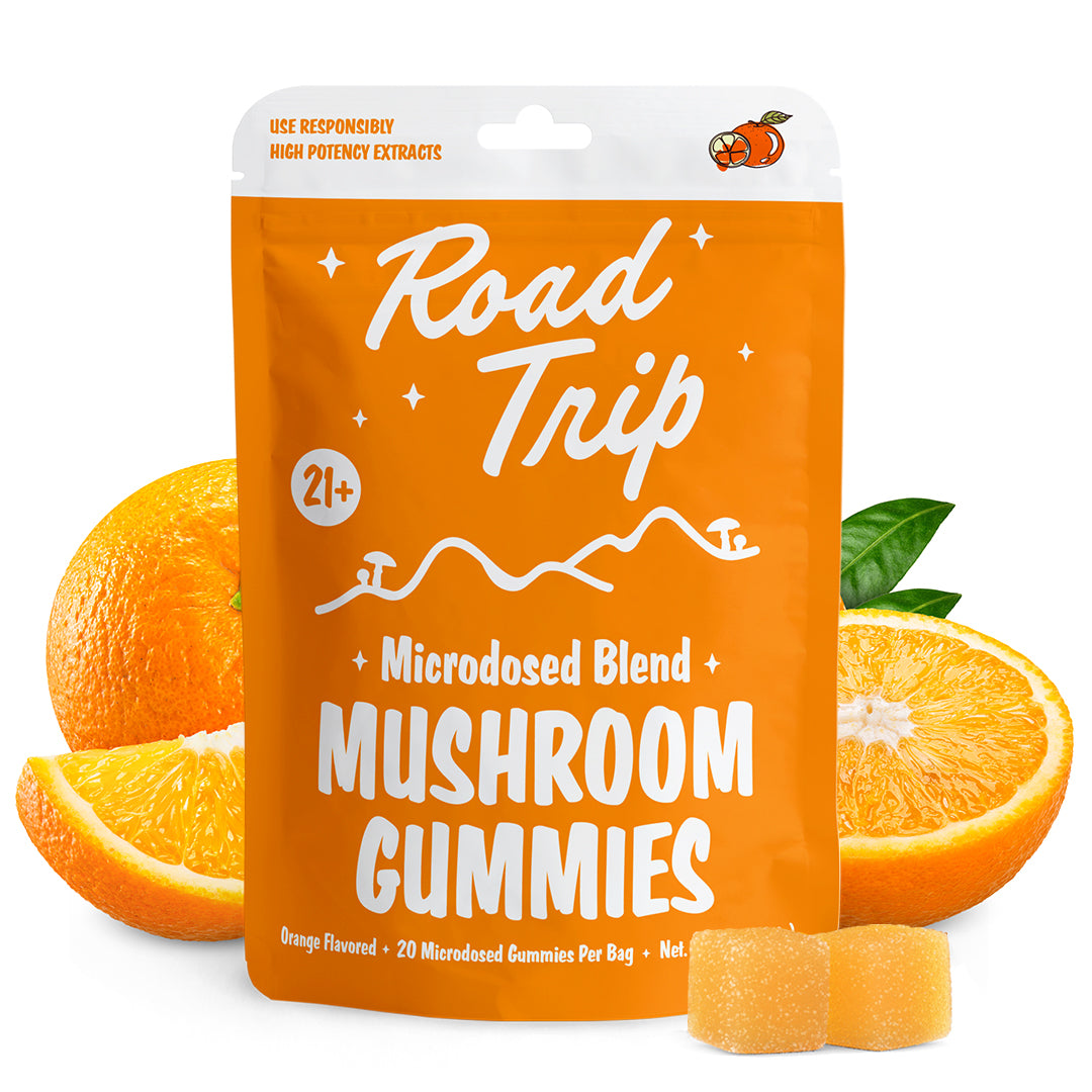 Microdosed Mushroom Gummies — The Everyday Line (20-Count) — legal mushroom gummies, no psilocybin, lab tested, made in USA